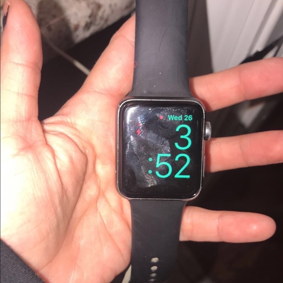 Apple Watch •series aluminum case 10 n-x glass ceramic back •gps  •lte